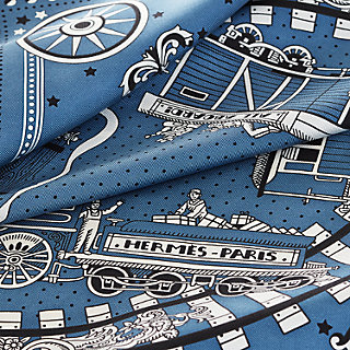 All Aboard! bandana 55 | Hermès UAE All Aboard! bandana 55 | Hermès UAE